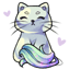 Fluffy Charming Kitten Tail