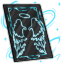 Angelic Aqua Halo Card