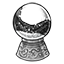 Charcoal Infused Fabric Globe