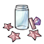 Jar of Fallen Blushing Stars