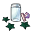 Jar of Fallen Pine Stars