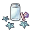 Jar of Fallen Aqua Stars