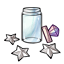 Jar of Fallen Sparkling Stars