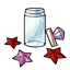 Jar of Fallen Valentine Stars