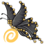 Gold Pearled Wings of Corruption