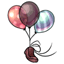 Raspberry Helium Heels