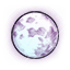 Bejeweled Moon Solar Stone