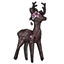 Soft Carved Fawn Figurine