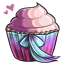 Lovingly Tied Aurora Cupcake