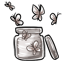 Jar of Captured Butterflies
