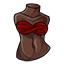 Blood Soaked Twisted Bandeau