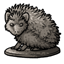 Playful Hedgehog Statue