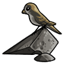 A Sparrow From A Castle Ruin