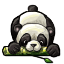 Bamboo Loving Panda Frame