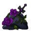 Ancient Sword of Overgrown Magical Roses