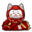Lunar Daruma of Bunnies