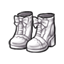 Fashionable White Boots