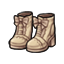 Fashionable Nude Boots