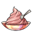 Soft Strawberry Cream Swirl