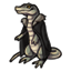 Swampy Long Tailed Croc Coat
