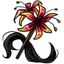 Cursed Spider Lily Hairpin