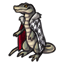 Toothy Long Tailed Croc Coat