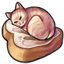 Little Tiger Toasty Cat Loaf