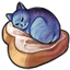 Super Mischievous Toasty Cat Loaf