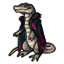 Phantom Long Tailed Croc Coat