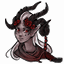 Scarlet Flowering Horns of the Dragoness