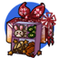 Scarlet Blooming Bento Box