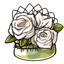 Bouquet of Ivory Roses