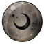 Darkened Lunar Marble