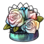 Bouquet of Pastel Roses