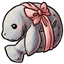 Bow-Wrapped Sea Cow Toy