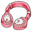 Blushing Clockwork Headphones