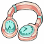 Sweetheart Clockwork Headphones