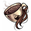 Hot Cuppa Mocha Hipster Locks