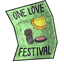 One Love Blush Festival Flyer