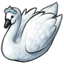 Cursed Swan Trinket