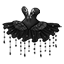 Black Feathered Ballerina Tutu