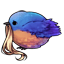 Auric Bluebird Fluff