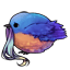 Lunar Bluebird Fluff