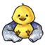 Glacial Bundled Up Chick