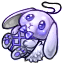 Peculiar Rope Bunny Charm