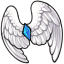 Wing Charm of a Heavenly Angel