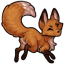 Frolicking Red Fox