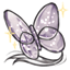 Colorless Crystal Butterfly Tresses