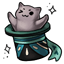 Scholarly Meowgical Top Hat
