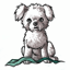 Weathered Lionheart Puppy Fabric